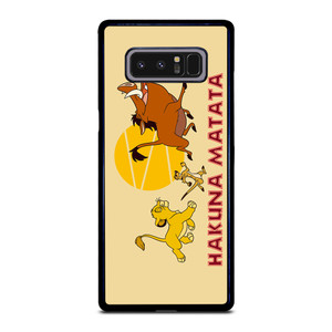 HAKUNA MATATA LION KING Disney Samsung Galaxy Note 8 Case
