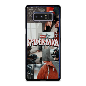 MARVEL SPIDERMAN LOGO COLAGE Samsung Galaxy Note 8 Case