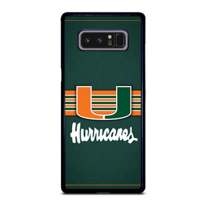 MIAMI HURRICANES LOGO Samsung Galaxy Note 8 Case