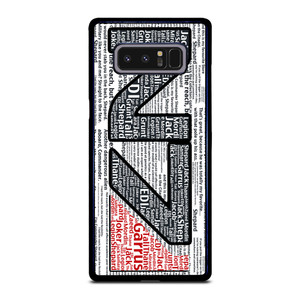 N7 MASS EFFECT LOGO TYPOGRAPHY Samsung Galaxy Note 8 Case