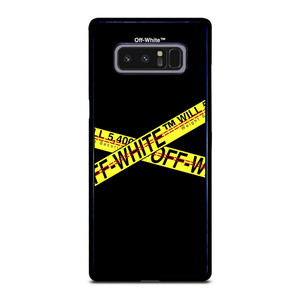 OFF WHITE LOGO STRIP Samsung Galaxy Note 8 Case