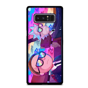 RICK AND MORTY CARTOON RAINBOW Samsung Galaxy Note 8 Case