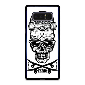 SKULL SKATEBOARD TEAM LOGO Samsung Galaxy Note 8 Case