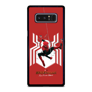 SPIDERMAN FAR FROM HOME LOGO RED ACTION Samsung Galaxy Note 8 Case