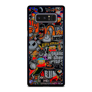 STICKER BOMB COMPILATION Samsung Galaxy Note 8 Case STICKER BOMB COMPILATION Samsung Galaxy Note 8 Case