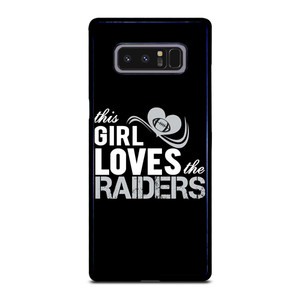 THIS GIRL LOVES THE RAIDERS 2 Samsung Galaxy Note 8 Case THIS GIRL LOVES THE RAIDERS 2 Samsung Galaxy Note 8 Case