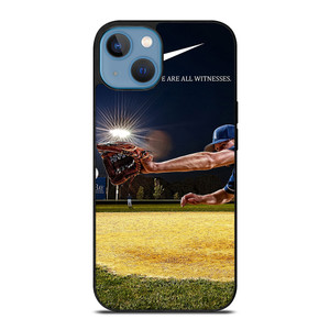 NIKE LOGO WE ARE ALL WITNESSES BASEBALL iPhone 13 Case NIKE LOGO WE ARE ALL WITNESSES BASEBALL iPhone 13 Case
