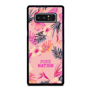 VICTORIA SECRET PINK NATION FLORAL BG Samsung Galaxy Note 8 Case