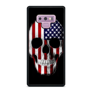 AMERICAN FLAG SKULL METAL Samsung Galaxy Note 9 Case