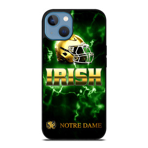 NOTRE DAME IRISH LOGO GREEN iPhone 13 Case NOTRE DAME IRISH LOGO GREEN iPhone 13 Case