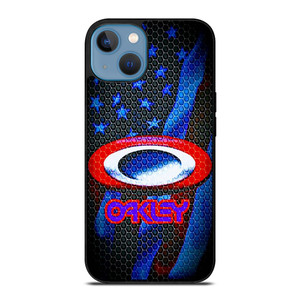 OAKLEY LOGO AMERICAN FLAG iPhone 13 Case OAKLEY LOGO AMERICAN FLAG iPhone 13 Case