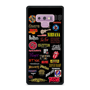 CLASSIC ROCK BAND LOGO Samsung Galaxy Note 9 Case