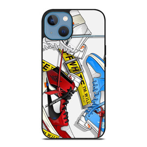 OFF WHITE AIR JORDAN SHOES iPhone 13 Case OFF WHITE AIR JORDAN SHOES iPhone 13 Case