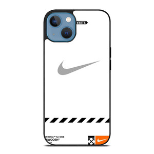 OFF WHITE X NIKE GREY LOGO iPhone 13 Case
