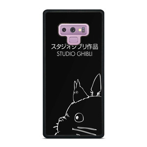 GHIBI STUDIO TOTORU SIMPLE BLACK Samsung Galaxy Note 9 Case