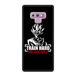 GOKU TRAIN HARD NO EXCUSES Samsung Galaxy Note 9 Case