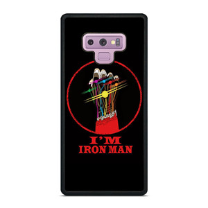 I AM IRON MAN INFINITY STONE Samsung Galaxy Note 9 Case