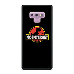 JURASSIC PARK NO INTERNET Samsung Galaxy Note 9 Case JURASSIC PARK NO INTERNET Samsung Galaxy Note 9 Case