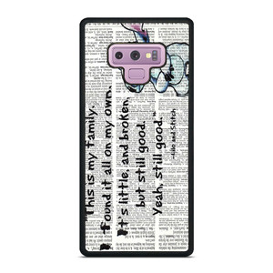 LILO AND STITCH QUOTES Disney Samsung Galaxy Note 9 Case
