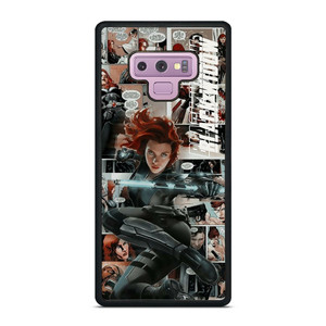 MARVEL BLACK WIDOW COMIC Samsung Galaxy Note 9 Case MARVEL BLACK WIDOW COMIC Samsung Galaxy Note 9 Case