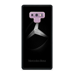 MERCEDES BENZ SIMPLE ELEGANT LOGO BLACK Samsung Galaxy Note 9 Case