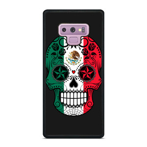 MEXICO SKULL SKELETON FLAG Samsung Galaxy Note 9 Case