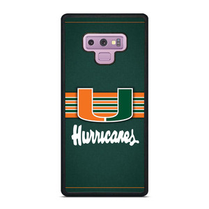 MIAMI HURRICANES LOGO Samsung Galaxy Note 9 Case MIAMI HURRICANES LOGO Samsung Galaxy Note 9 Case
