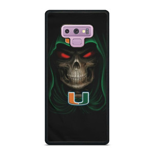 MIAMI HURRICANES SKULL Samsung Galaxy Note 9 Case