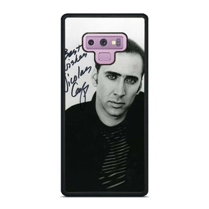 NICOLAS CAGE SIGNATURE Samsung Galaxy Note 9 Case