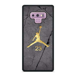 NIKE AIR JORDAN LOGO GOLD Samsung Galaxy Note 9 Case NIKE AIR JORDAN LOGO GOLD Samsung Galaxy Note 9 Case