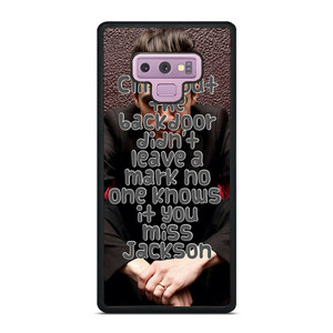 PANIC AT THE DISCO QUOTES MISS JACKSON Samsung Galaxy Note 9 Case