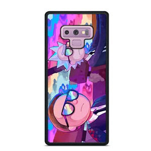 RICK AND MORTY CARTOON RAINBOW Samsung Galaxy Note 9 Case