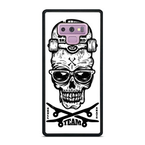 SKULL SKATEBOARD TEAM LOGO Samsung Galaxy Note 9 Case