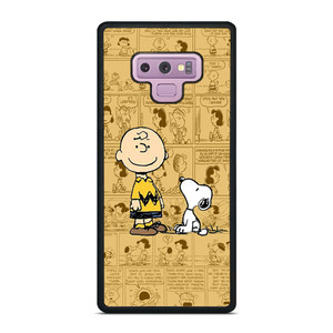 SNOOPY CHARLIE BROWN Samsung Galaxy Note 9 Case