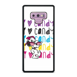 SNOOPY I LOVE CANDY Samsung Galaxy Note 9 Case