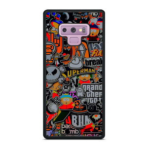 STICKER BOMB COMPILATION Samsung Galaxy Note 9 Case