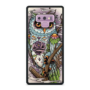 SUGAR SKULL OWL TATTO LOGO Samsung Galaxy Note 9 Case