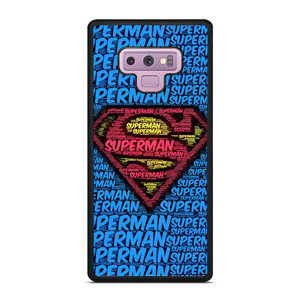 SUPERMAN LOGO ART Samsung Galaxy Note 9 Case SUPERMAN LOGO ART Samsung Galaxy Note 9 Case