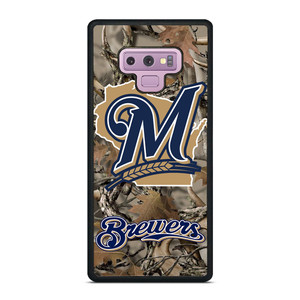 TREE CAMO MILWAUKEE BREWERS MLB Samsung Galaxy Note 9 Case TREE CAMO MILWAUKEE BREWERS MLB Samsung Galaxy Note 9 Case