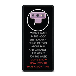 TWENTY ONE PILOTS LYRIC Samsung Galaxy Note 9 Case
