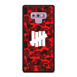 UNDEFEATED BAPE CAMO RED Samsung Galaxy Note 9 Case UNDEFEATED BAPE CAMO RED Samsung Galaxy Note 9 Case