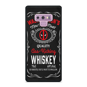 WADE WILSON WHISKEY DEADPOOL Samsung Galaxy Note 9 Case