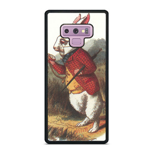 WHITE RABBIT ALICE IN WONDERLAND Disney Samsung Galaxy Note 9 Case
