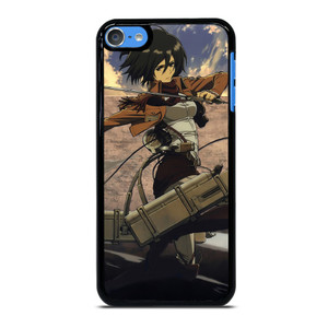 ATTACK ON TITAN MIKASA ACKERMAN iPod Touch 7 Case ATTACK ON TITAN MIKASA ACKERMAN iPod Touch 7 Case