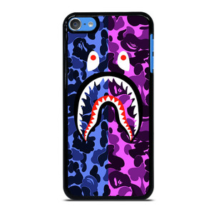 BAPE SHARK LOGO BLUE VIOLET iPod Touch 7 Case