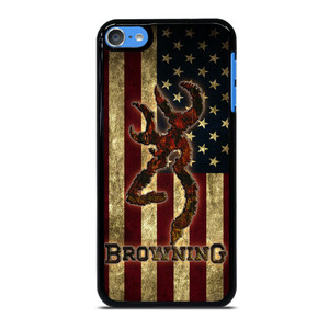 BROWNING USA FLAG iPod Touch 7 Case BROWNING USA FLAG iPod Touch 7 Case