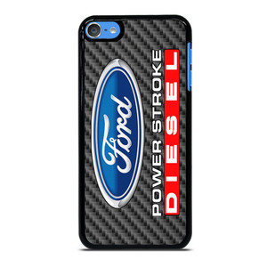 CARBON ORD POWERSTROKE DIESEL LOGO iPod Touch 7 Case