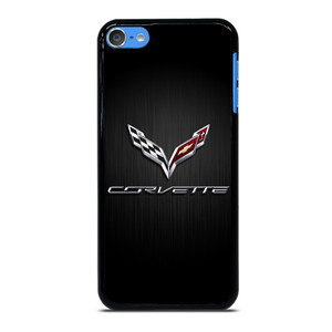 CORVETTE SYMBOLS BLACK iPod Touch 7 Case