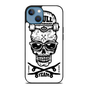 SKULL SKATEBOARD TEAM LOGO iPhone 13 Case SKULL SKATEBOARD TEAM LOGO iPhone 13 Case