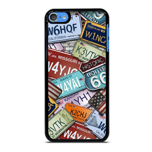 HISTORICAL ROUTE 66 NUMBER PLATE iPod Touch 7 Case
